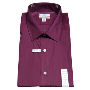 Croft & Barrow Athletic-Fit Easy-Care Button-Down Mens Dress Shirt 171/2 (34/35)